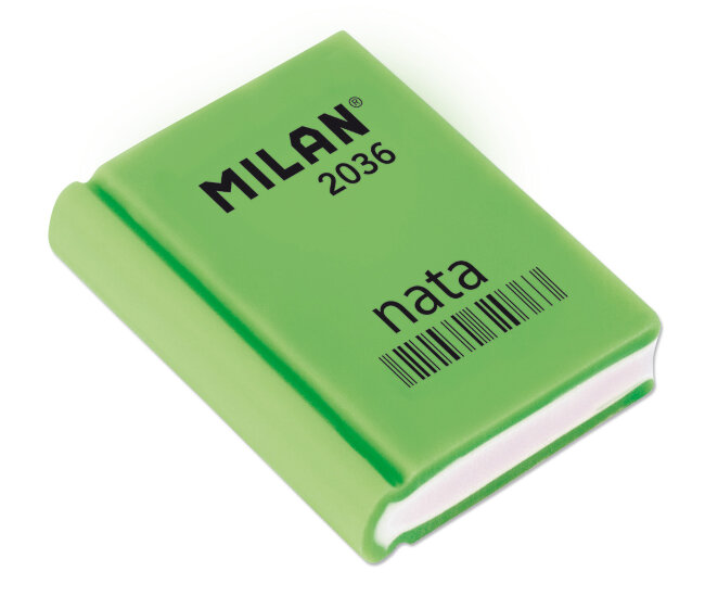 "Milan" Ластик nata 2036 в форме книжки 3.9х2.9х0.9 см, CPM2036 ассорти "Milan" Ластик nata 2036 в форме книжки 3.9х2.9х0.9 см, CPM2036 ассорти
