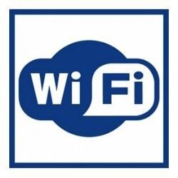 Наклейка информационная ". Wi-Fi". 145*145мм