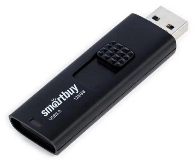 Флеш-диск 128 GB USB 3.0 Smartbuy Fashion Black