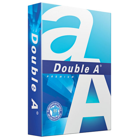 Бумага офисная, А4, класс "А+", DOUBLE A, ЭВКАЛИПТ, 80 г/м2, 500 л., Таиланд, белизна 163% (CIE) Бумага офисная, А4, класс "А+", DOUBLE A, ЭВКАЛИПТ, 80 г/м2, 500 л., Таиланд, белизна 163% (CIE)