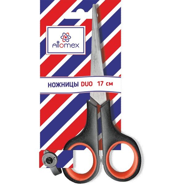 Ножницы канцелярские Duo Attomex 4091821  17 cм